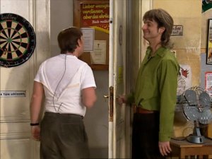 bei den Dreharbeiten